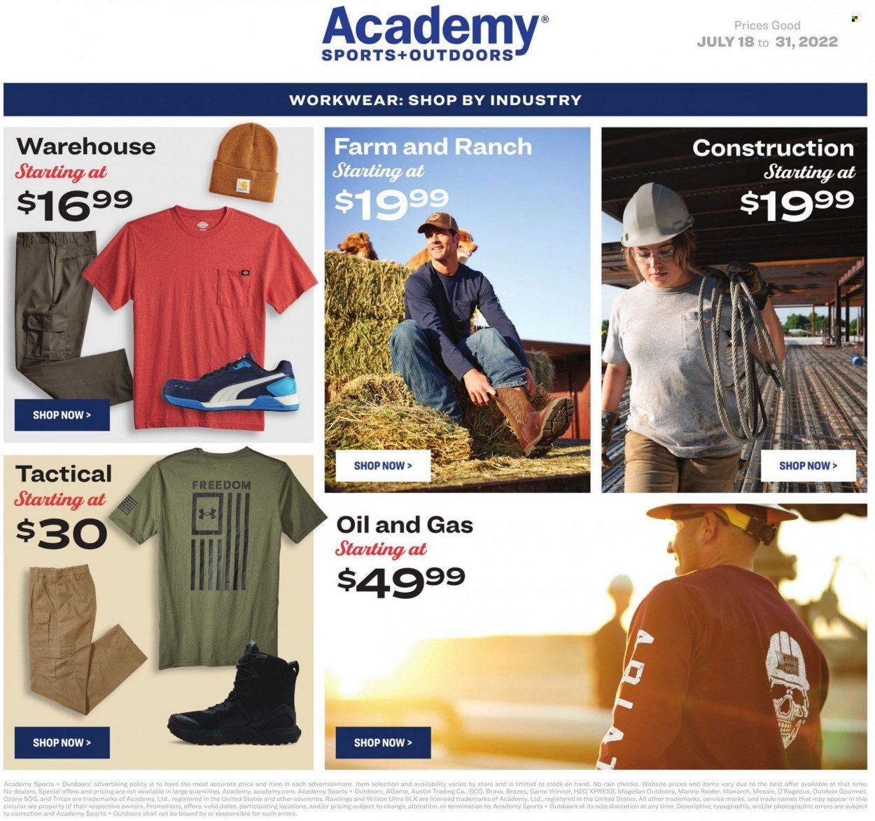 Academy Sports + Outdoors Weekly Ad Flyer July 17 to July 24