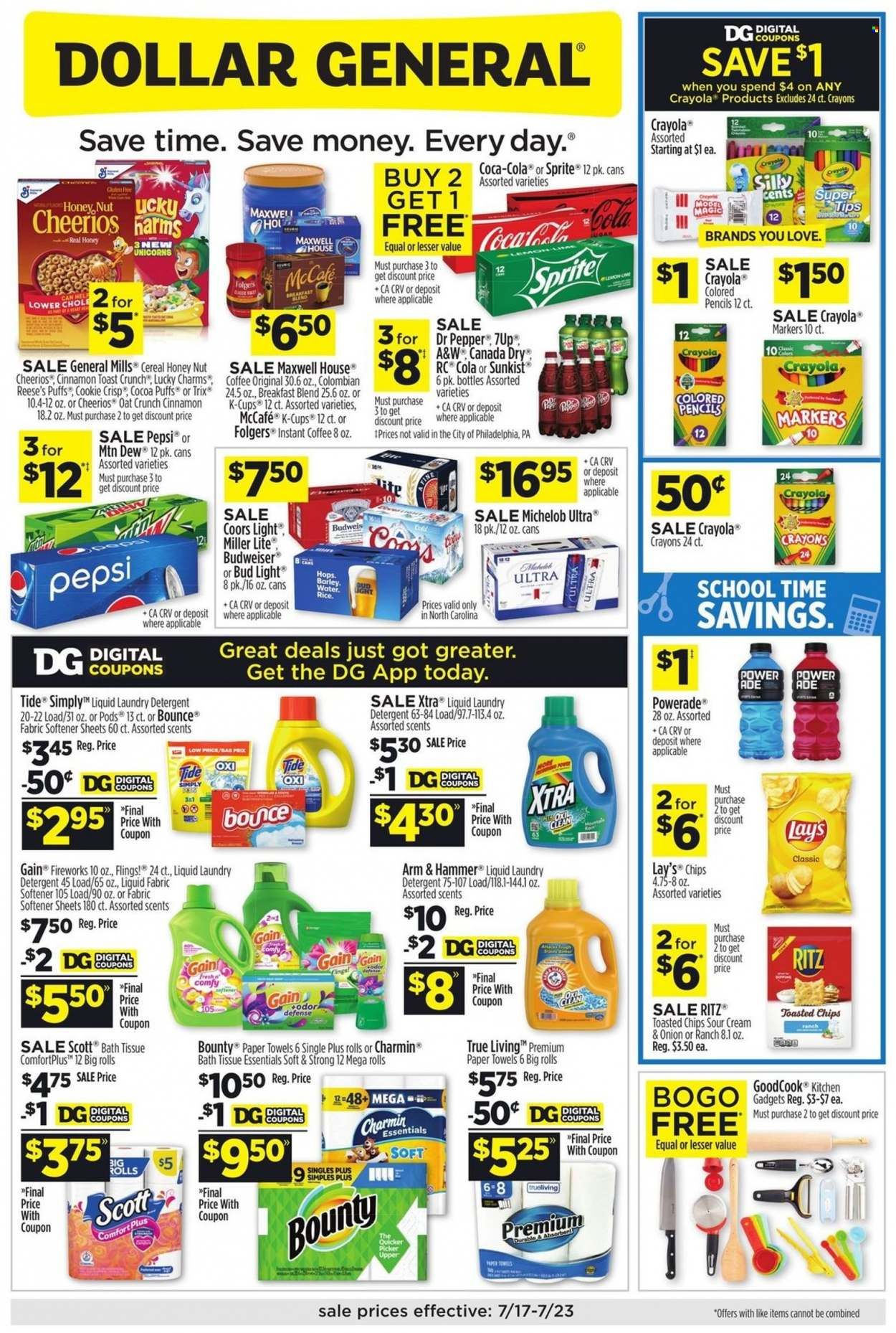 Dollar General Weekly Ad Flyer July 17 to July 24