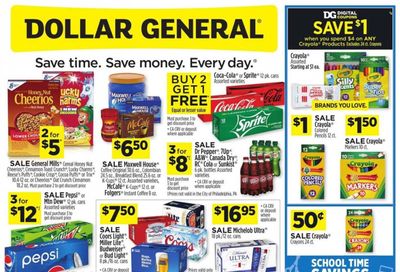 Dollar General Weekly Ad Flyer July 17 to July 24