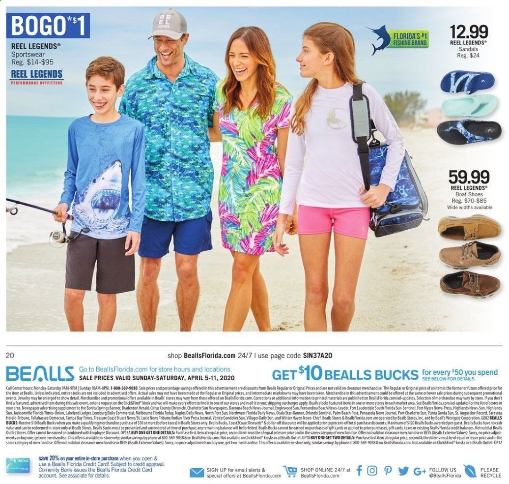 Bealls Florida Weekly Ad & Flyer April 5 to 11