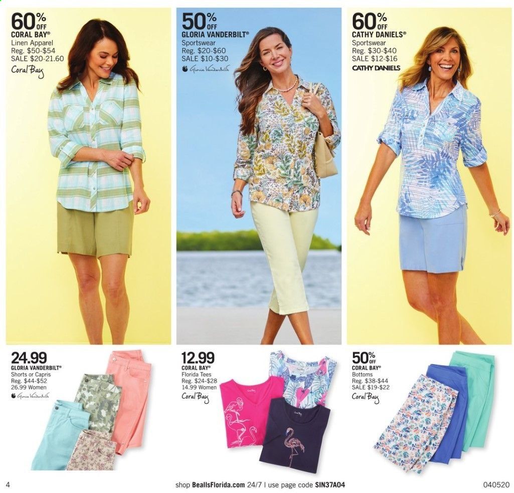 Bealls Florida Weekly Ad & Flyer April 5 to 11