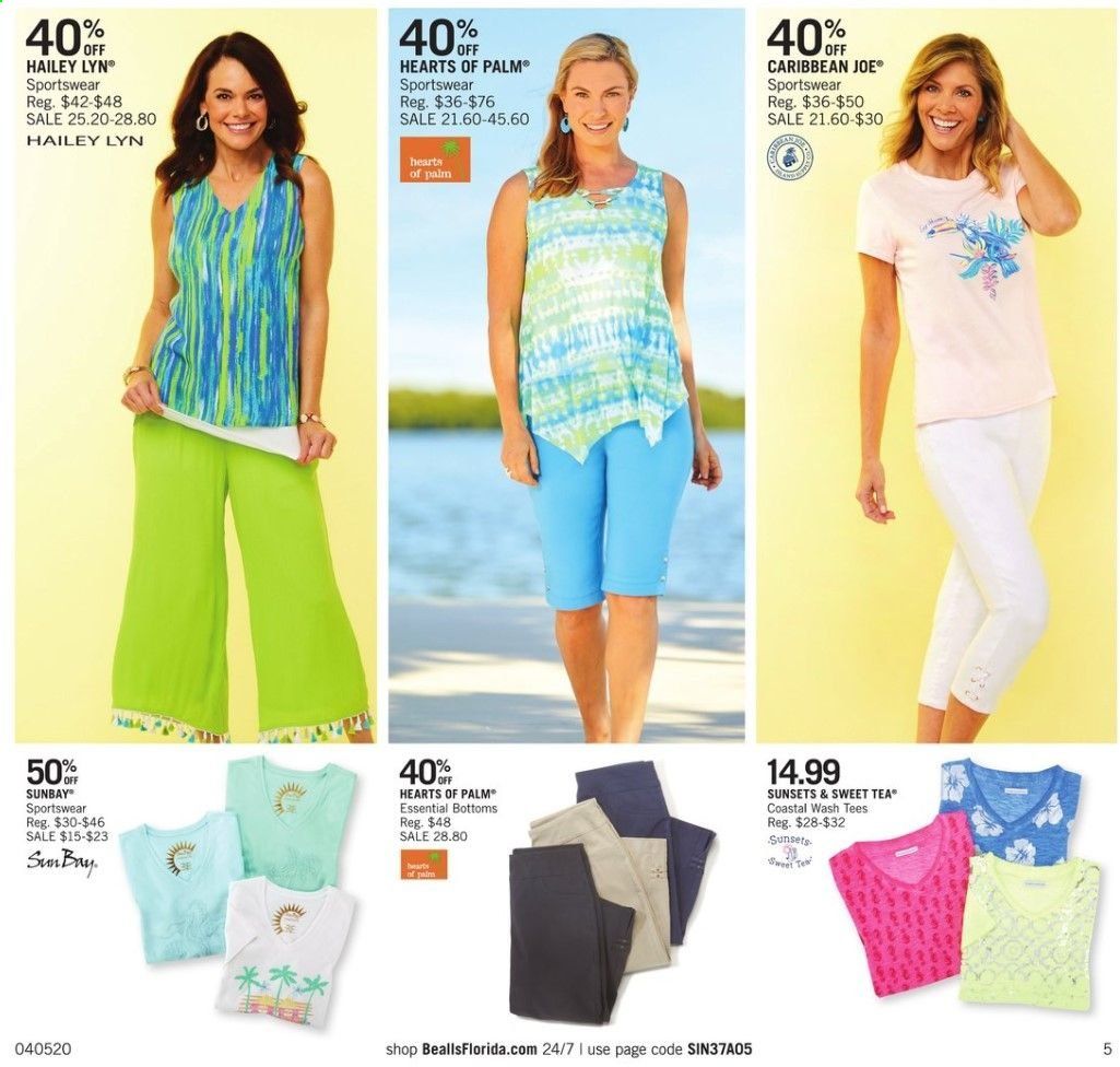 Bealls Florida Weekly Ad & Flyer April 5 to 11