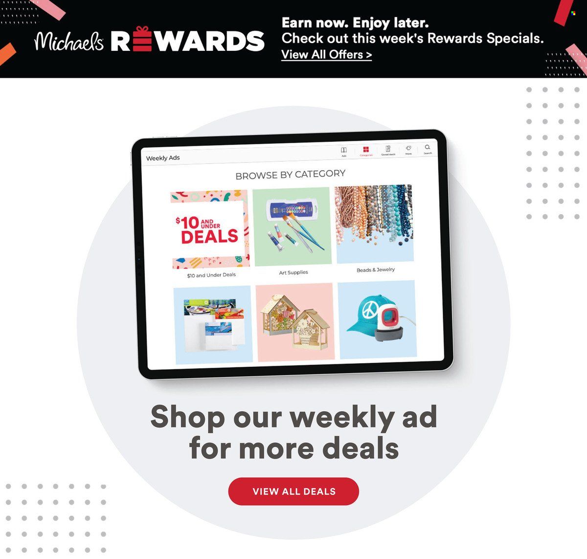Michaels Weekly Ad Flyer July 17 to July 24