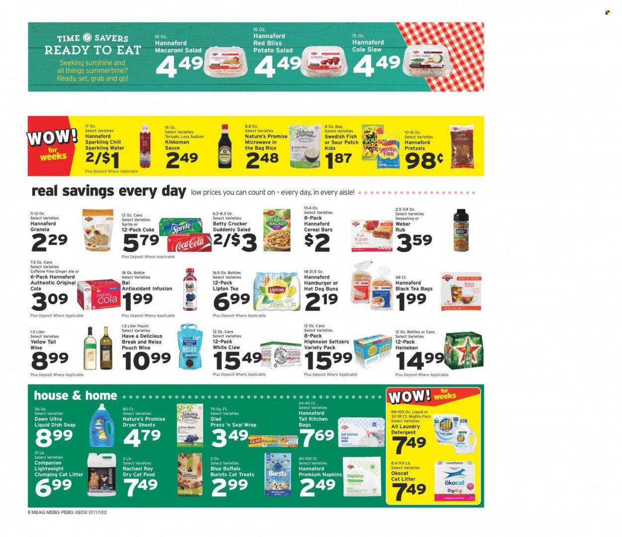 Hannaford (ME) Weekly Ad Flyer July 17 to July 24