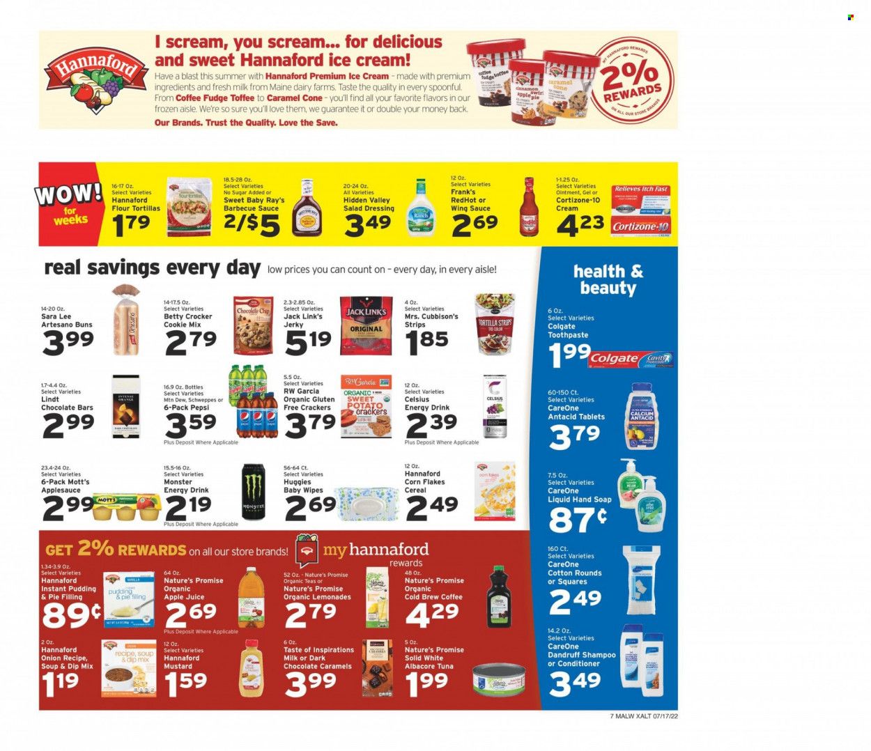 Hannaford (MA) Weekly Ad Flyer July 17 to July 24