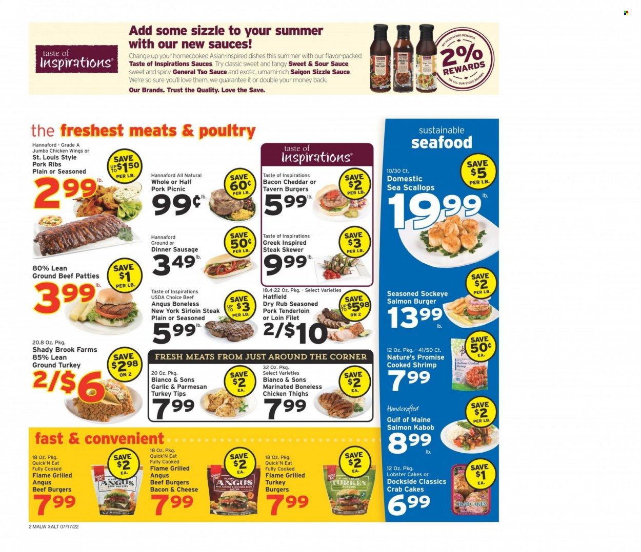 Hannaford (MA) Weekly Ad Flyer July 17 to July 24