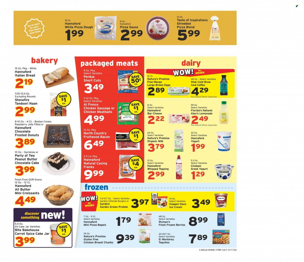 Hannaford (MA) Weekly Ad Flyer July 17 to July 24