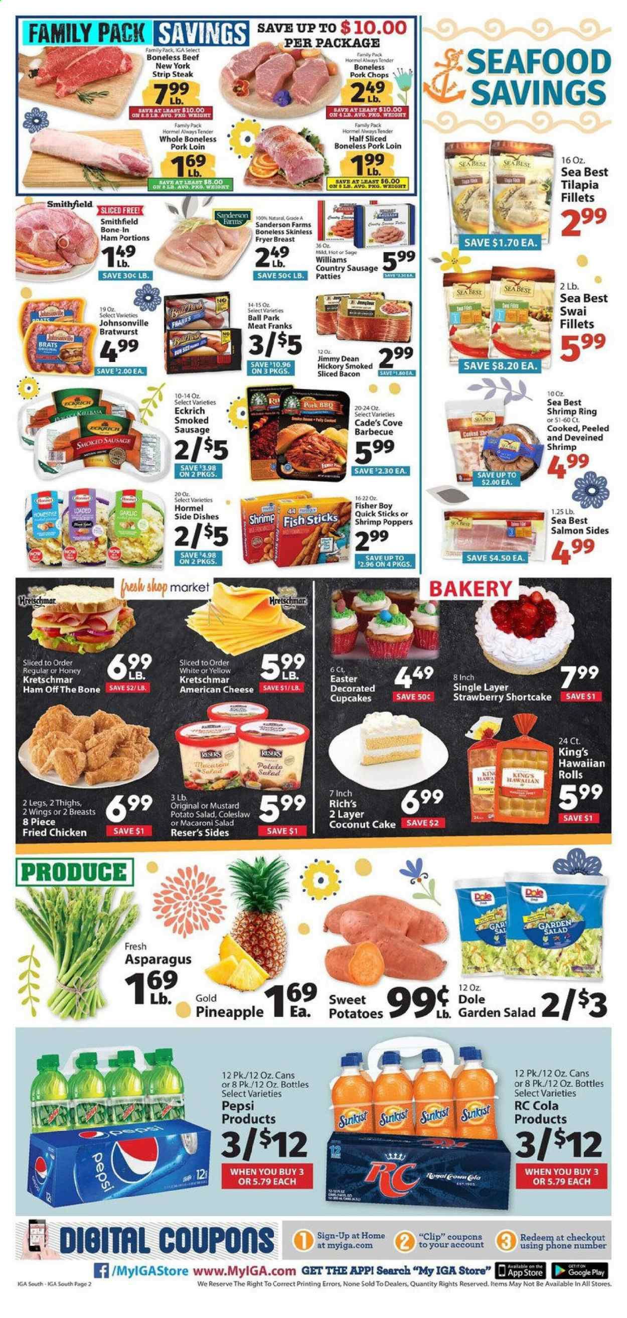 IGA (Kentucky) Weekly Ad & Flyer April 6 to 12