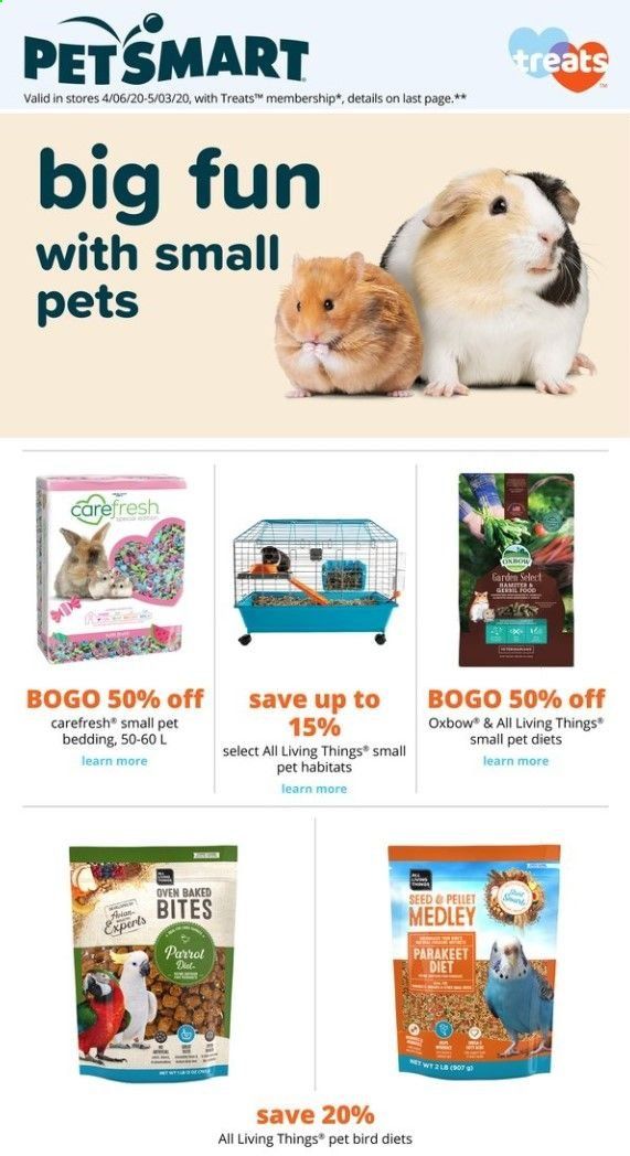 PetSmart Weekly Ad & Flyer April 6 to May 3