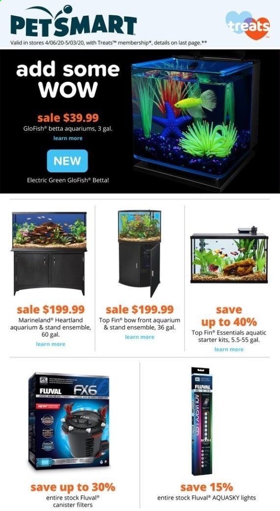 PetSmart Weekly Ad & Flyer April 6 to May 3