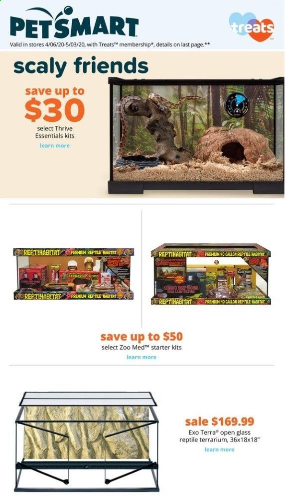 PetSmart Weekly Ad & Flyer April 6 to May 3