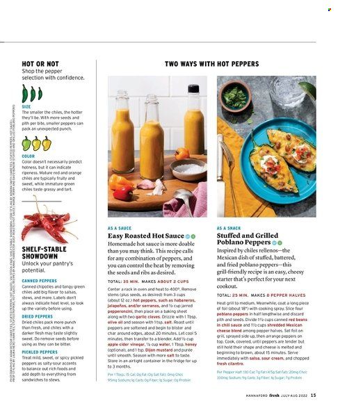 Hannaford (MA, ME, NH, NY, VT) Weekly Ad Flyer Specials July 1 to August 31, 2022