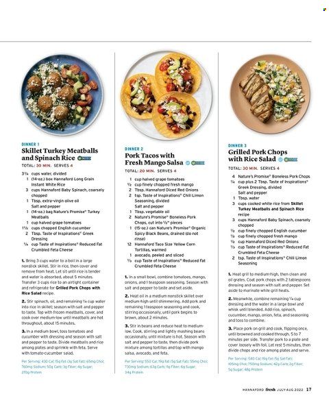 Hannaford (MA, ME, NH, NY, VT) Weekly Ad Flyer Specials July 1 to August 31, 2022