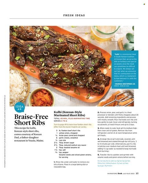 Hannaford (MA, ME, NH, NY, VT) Weekly Ad Flyer Specials July 1 to August 31, 2022