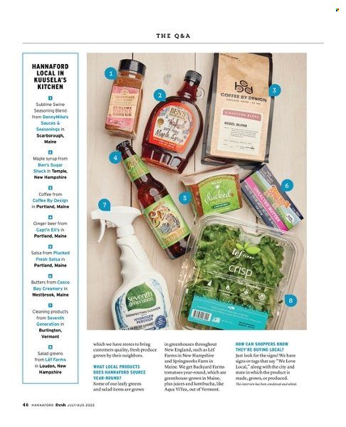 Hannaford (MA, ME, NH, NY, VT) Weekly Ad Flyer Specials July 1 to August 31, 2022