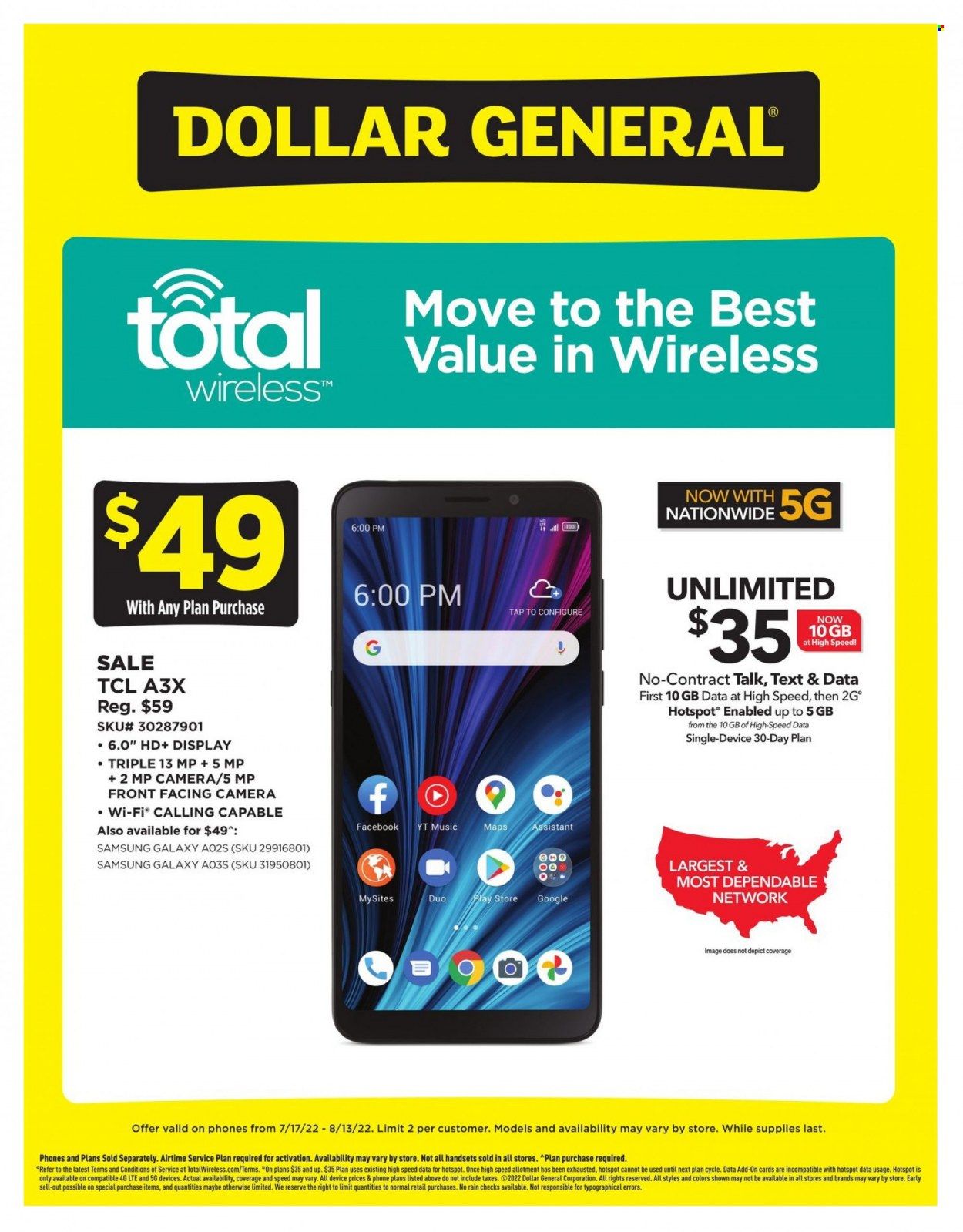 Dollar General Weekly Ad Flyer Specials July 17 to August 13, 2022