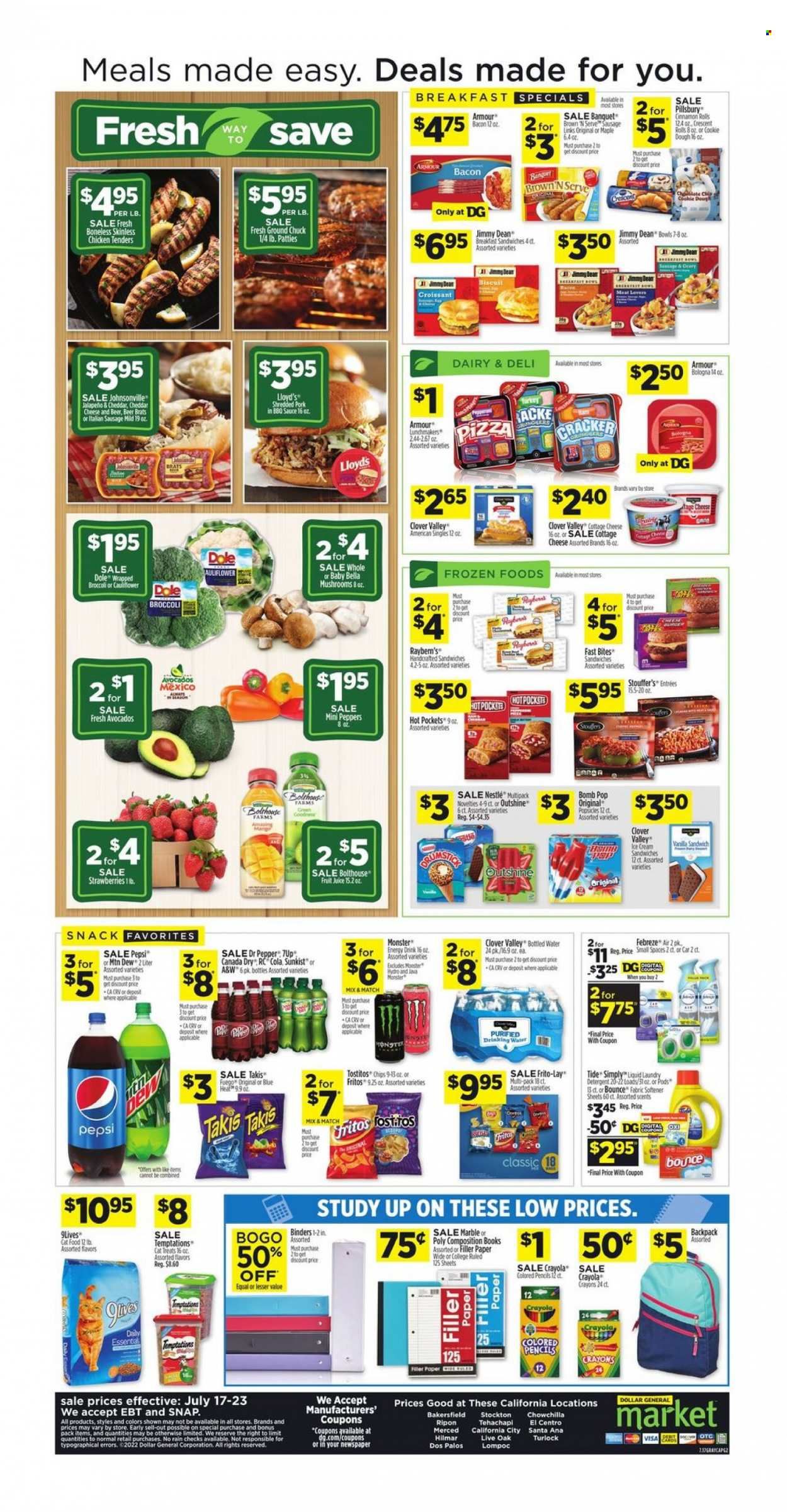 Dollar General (CA) Weekly Ad Flyer July 18 to July 25