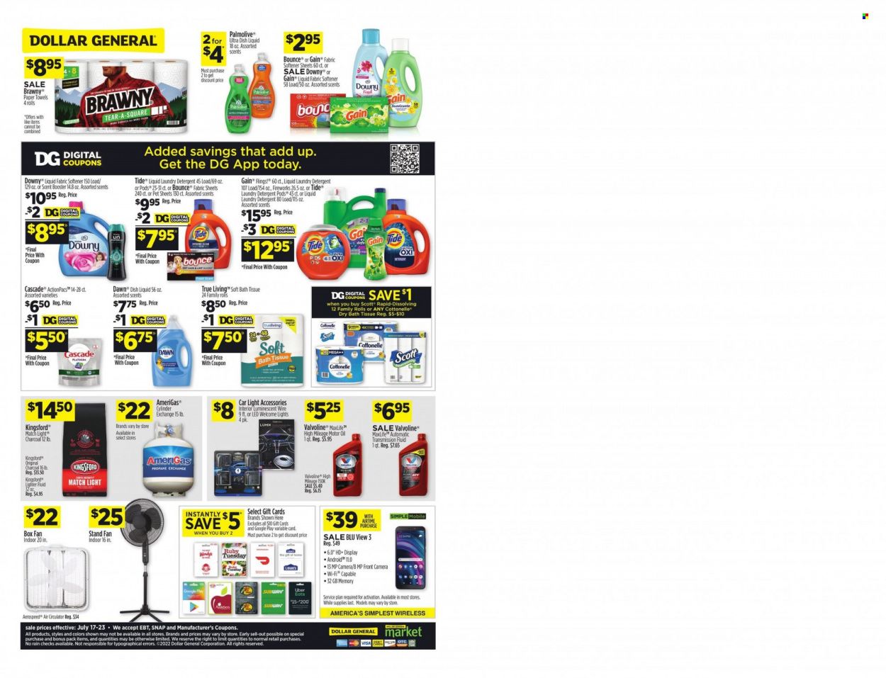 Dollar General (FL) Weekly Ad Flyer July 18 to July 25
