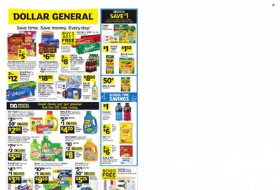 Dollar General (CA) Weekly Ad Flyer July 18 to July 25