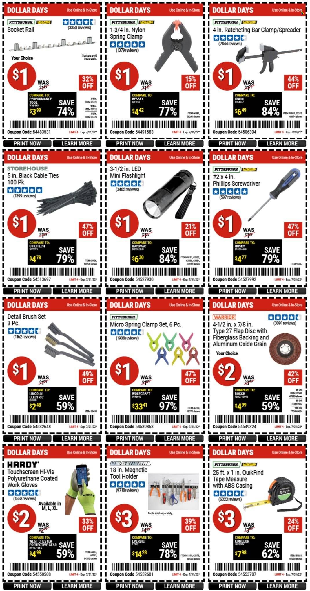Harbor Freight Weekly Ad Flyer July 19 to July 26
