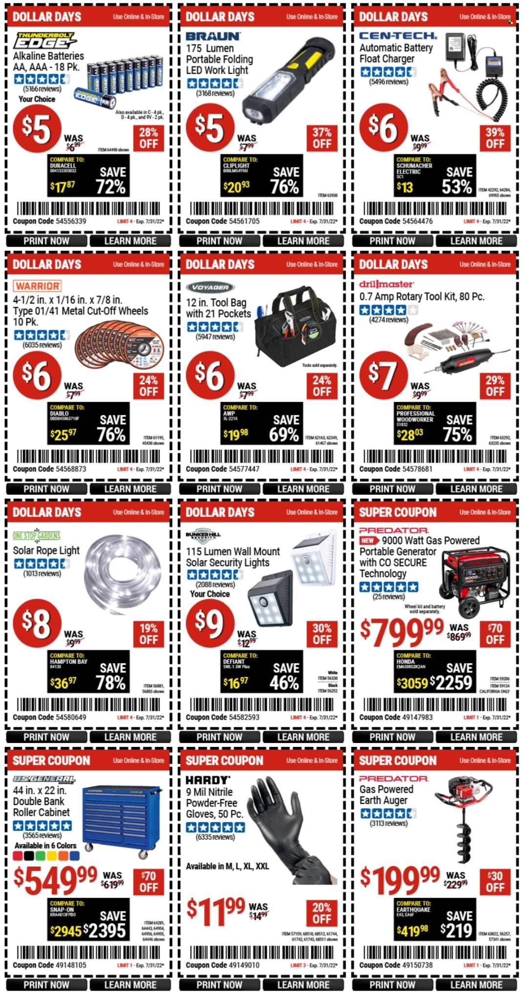 Harbor Freight Weekly Ad Flyer July 19 to July 26