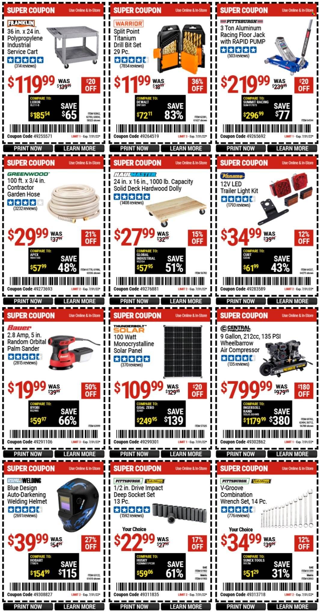 Harbor Freight Weekly Ad Flyer July 19 to July 26
