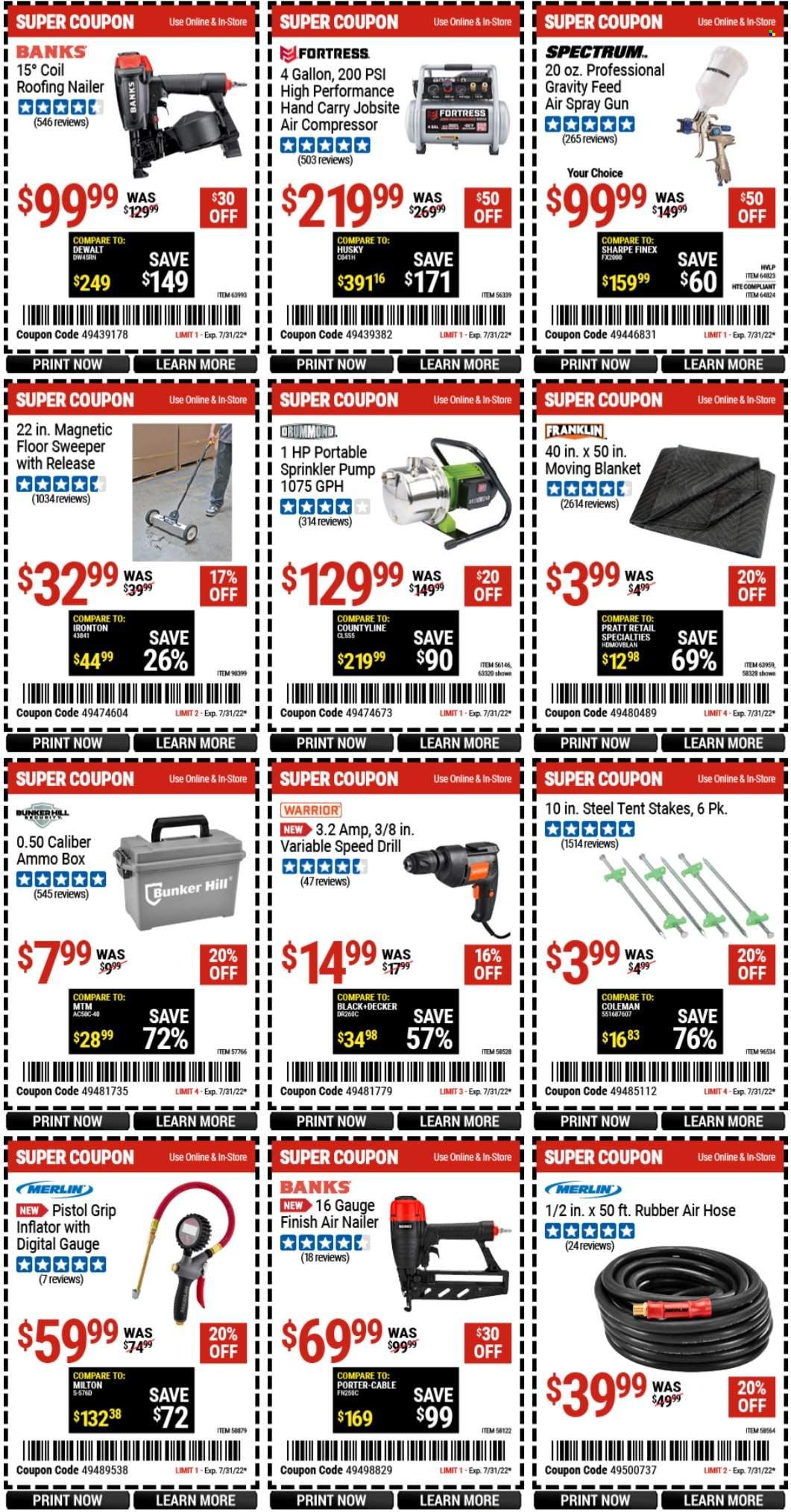 Harbor Freight Weekly Ad Flyer July 19 to July 26