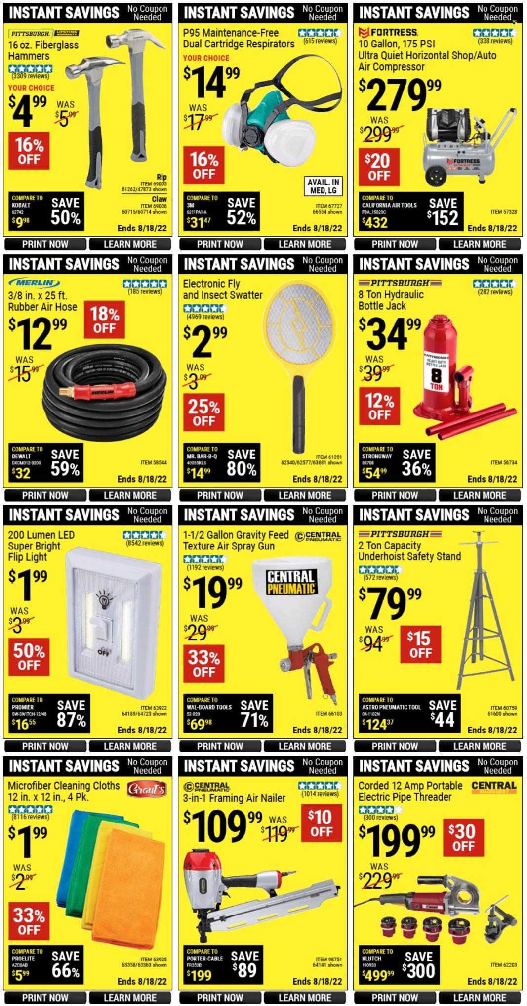 Harbor Freight Weekly Ad Flyer Specials July 18 to August 18, 2022