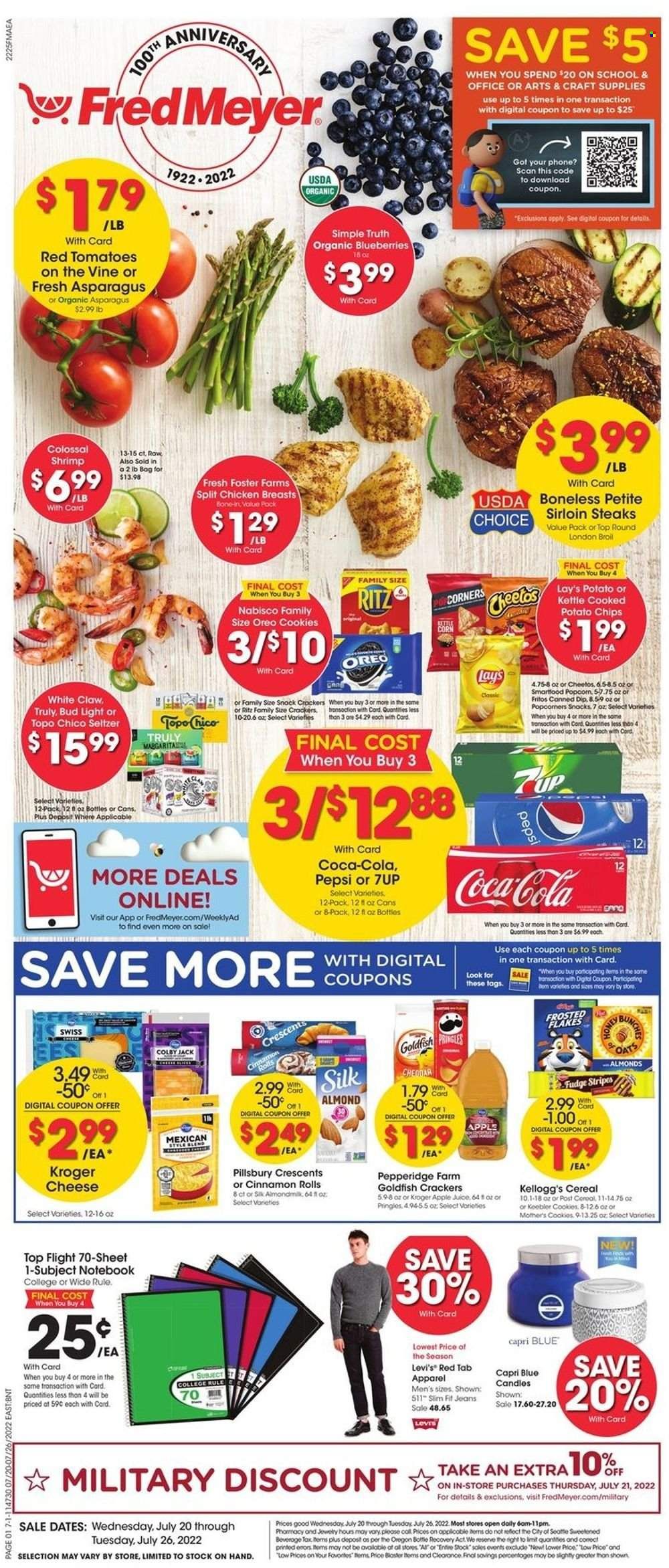 Fred Meyer Weekly Ad Flyer July 19 to July 26