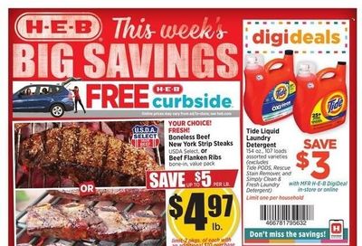 H-E-B (TX) Weekly Ad Flyer July 19 to July 26