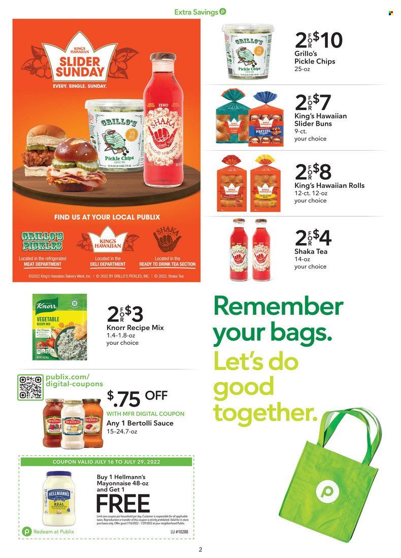 Publix (AL, FL, GA, NC, SC, TN) Weekly Ad Flyer July 19 to July 26