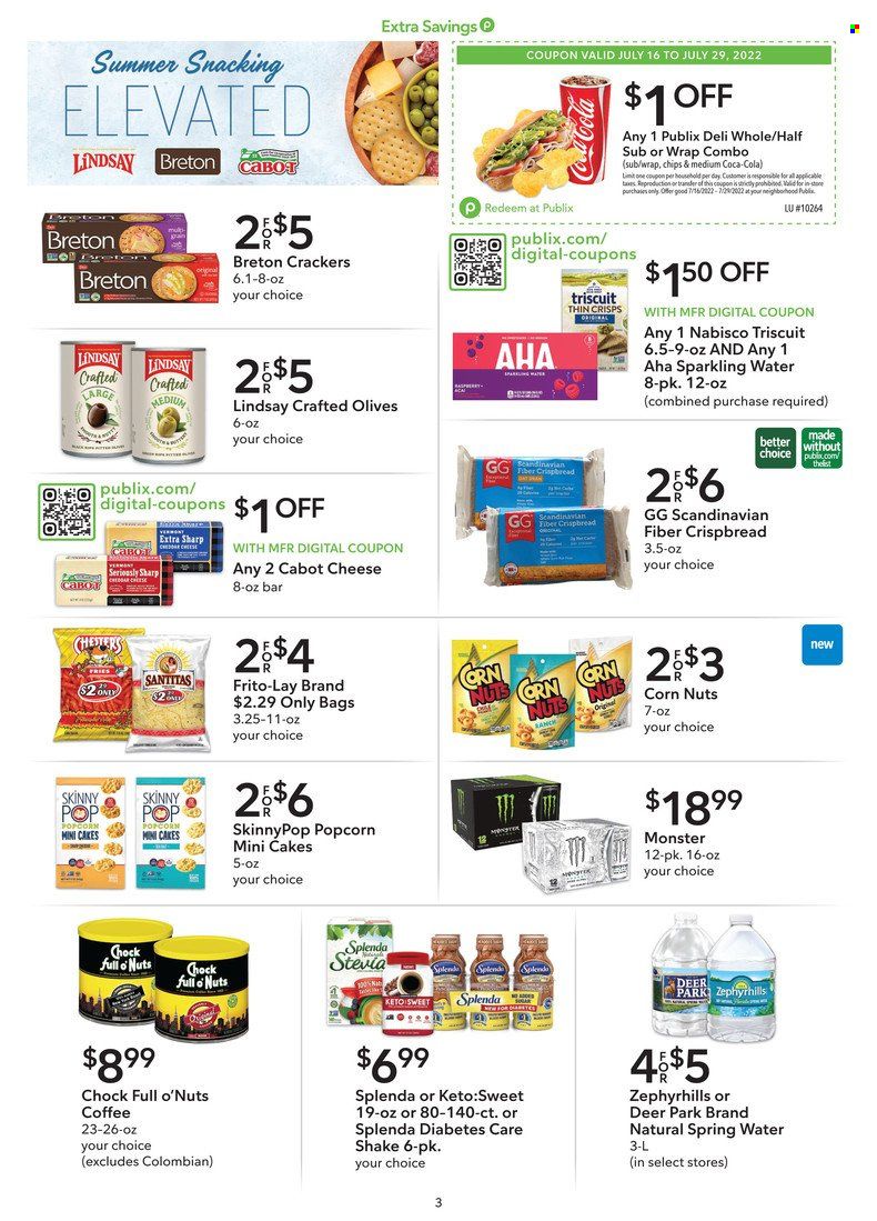 Publix (AL, FL, GA, NC, SC, TN) Weekly Ad Flyer July 19 to July 26