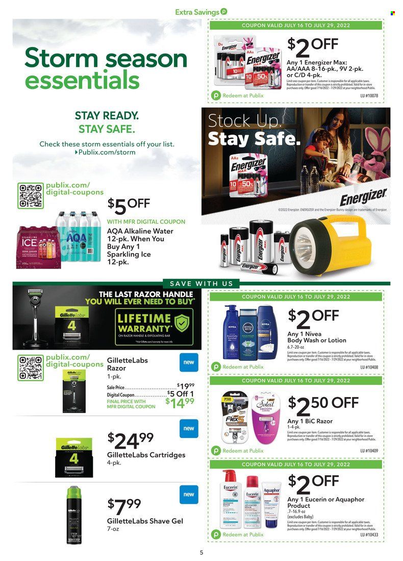 Publix (AL, FL, GA, NC, SC, TN) Weekly Ad Flyer July 19 to July 26