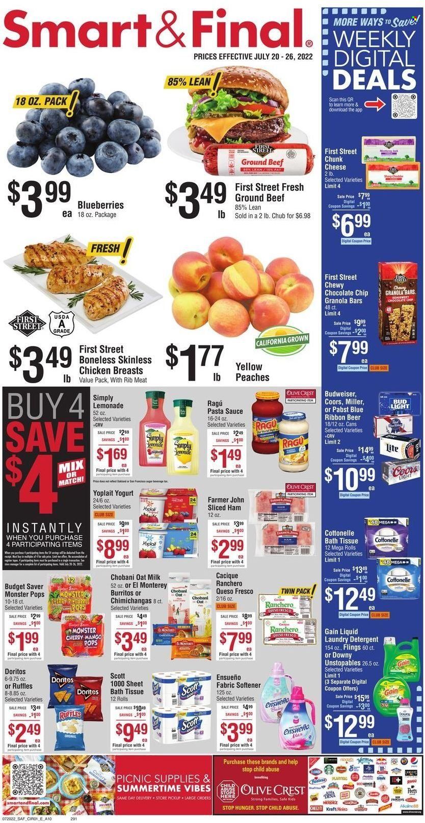 Smart & Final (AZ, CA) Weekly Ad Flyer July 19 to July 26