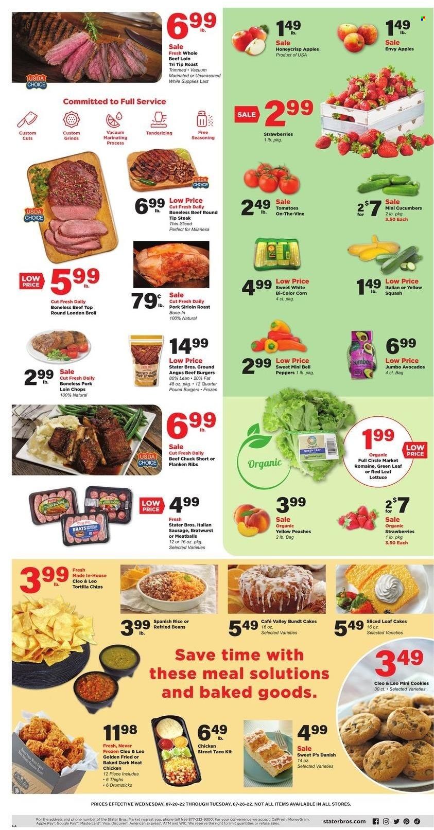 Stater Bros. (CA) Weekly Ad Flyer July 19 to July 26