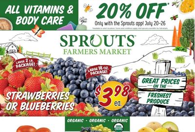 Sprouts Weekly Ad Flyer July 19 to July 26