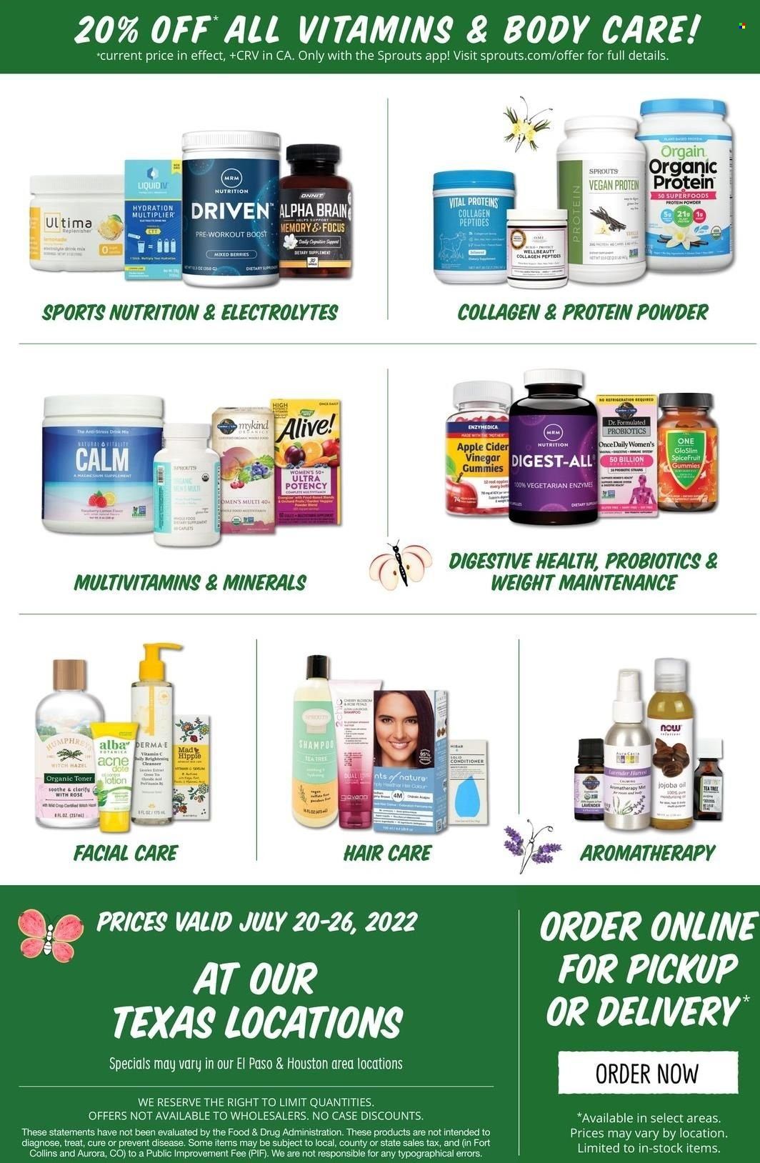 Sprouts Weekly Ad Flyer July 19 to July 26
