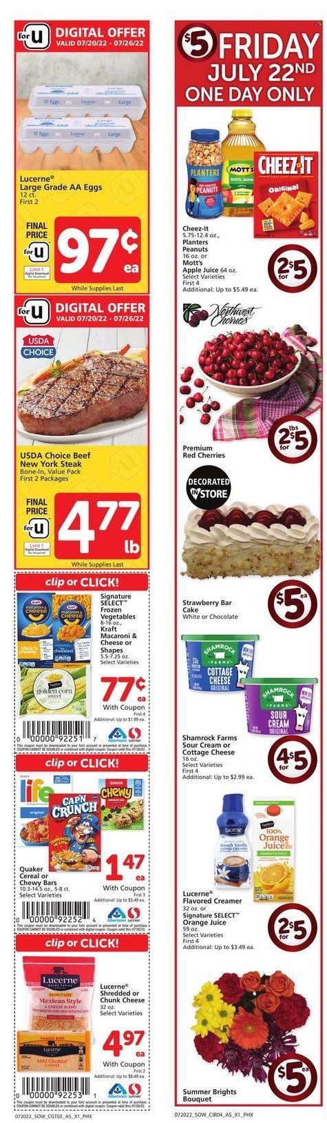 Safeway (AZ, CO, ID, MT, NE, NM) Weekly Ad Flyer July 19 to July 26