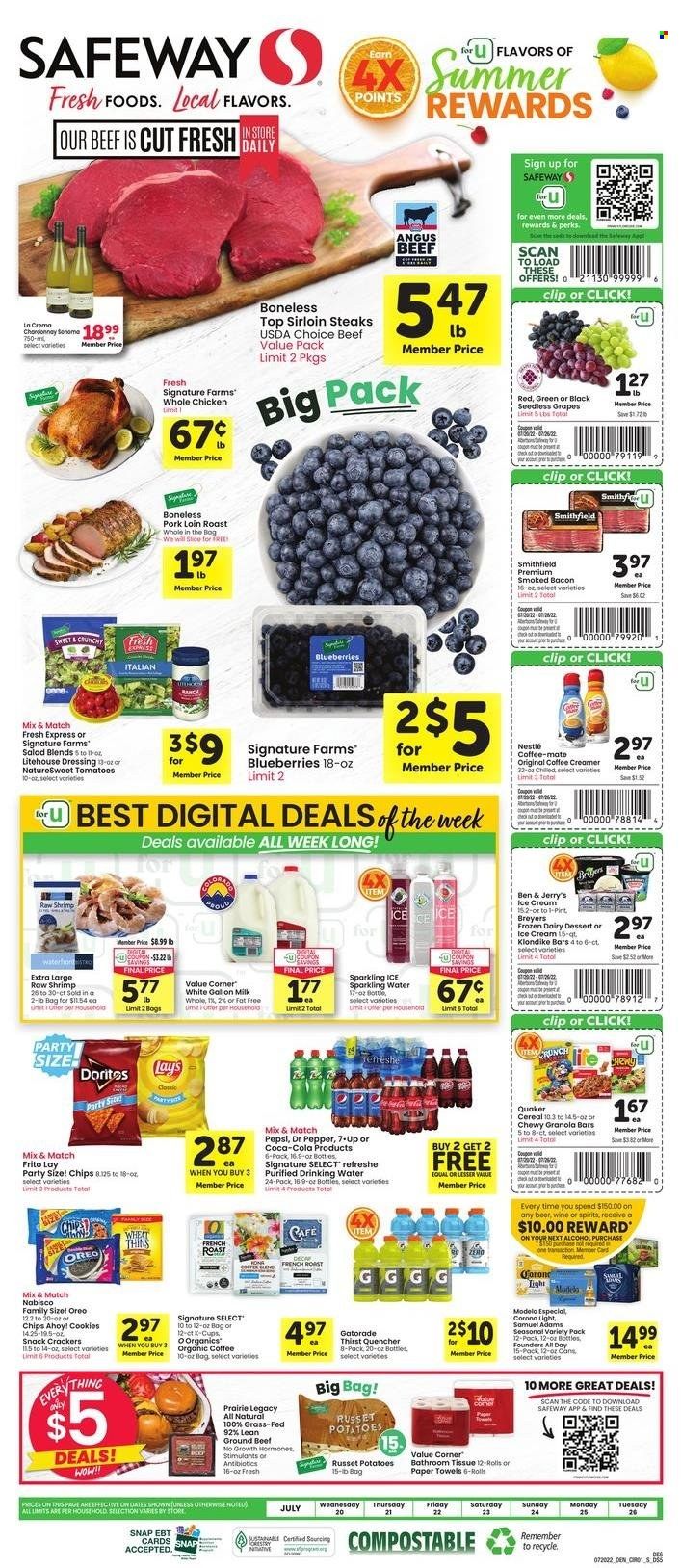 Safeway (SD) Weekly Ad Flyer July 19 to July 26