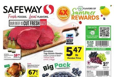Safeway (SD) Weekly Ad Flyer July 19 to July 26