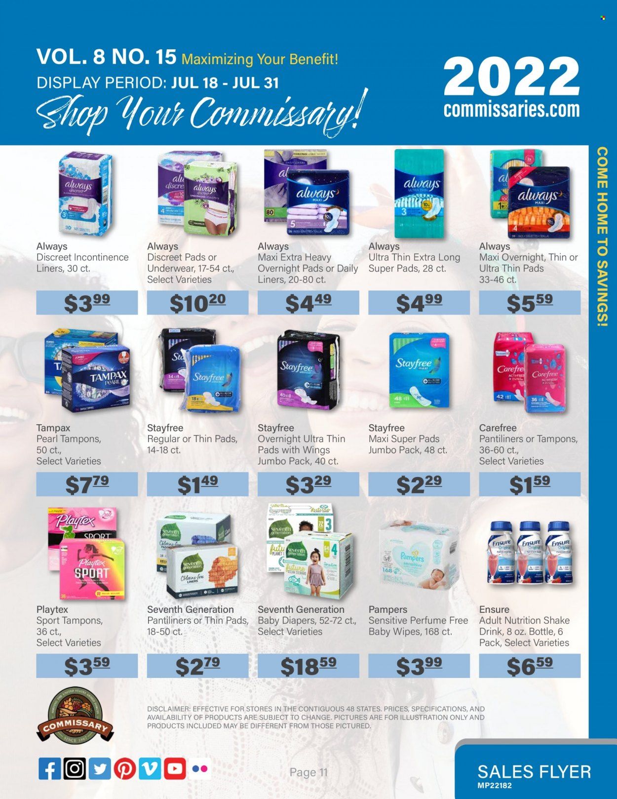 Commissary Weekly Ad Flyer July 19 to July 26