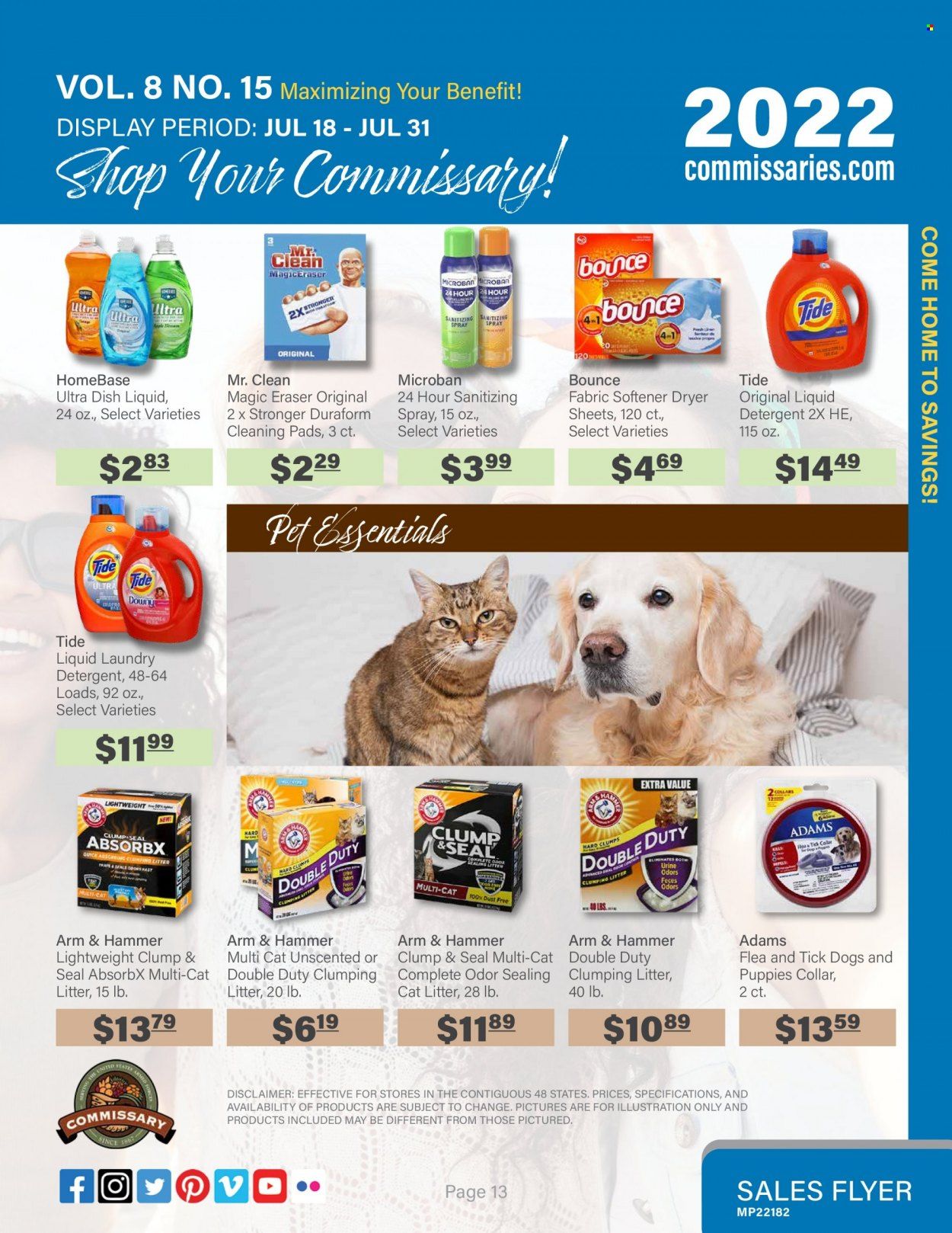 Commissary Weekly Ad Flyer July 19 to July 26