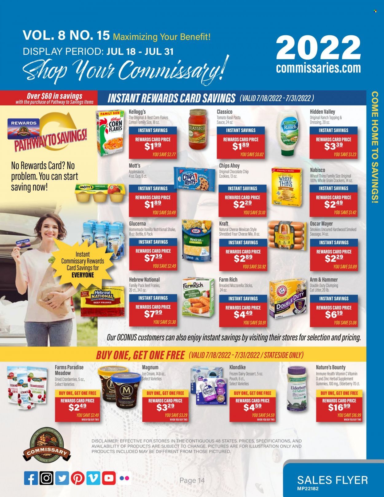Commissary Weekly Ad Flyer July 19 to July 26
