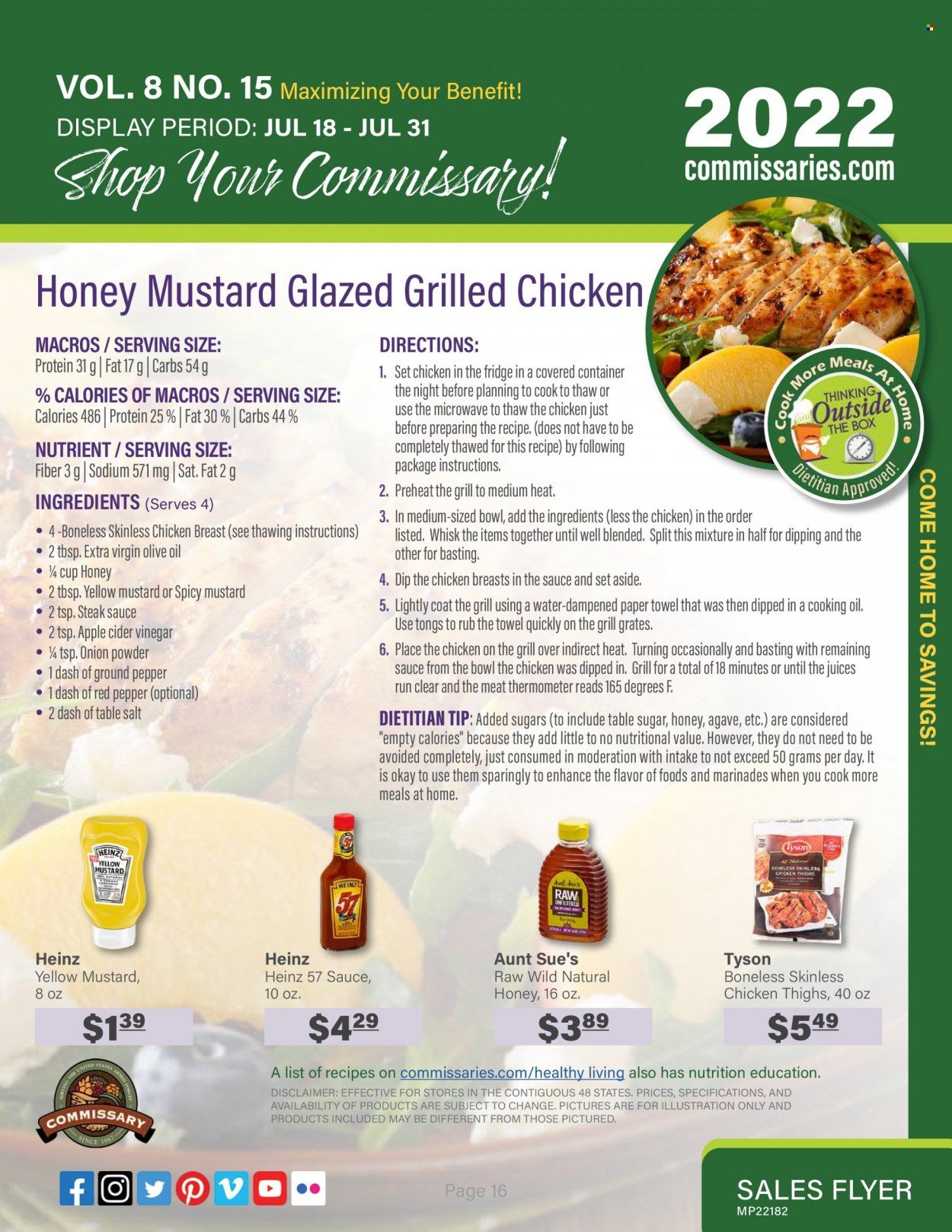 Commissary Weekly Ad Flyer July 19 to July 26