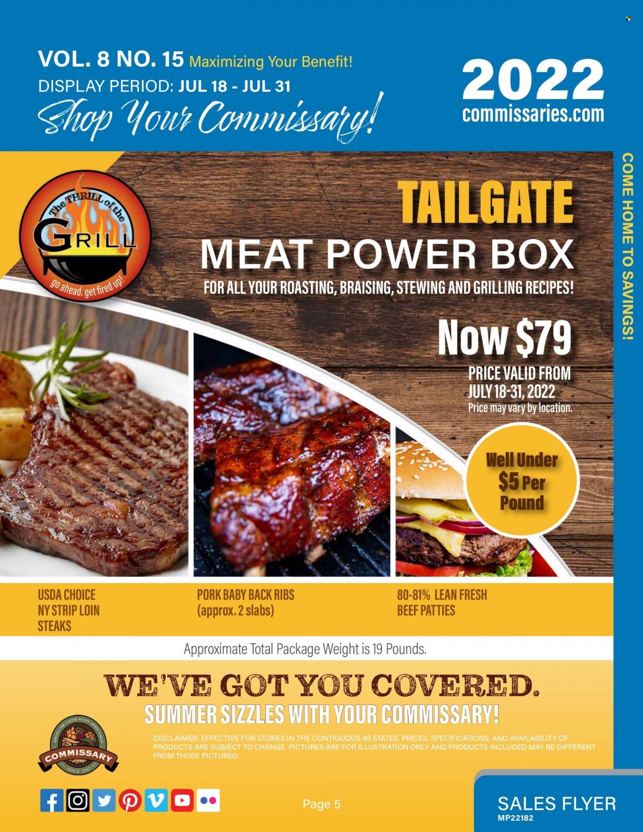 Commissary Weekly Ad Flyer July 19 to July 26