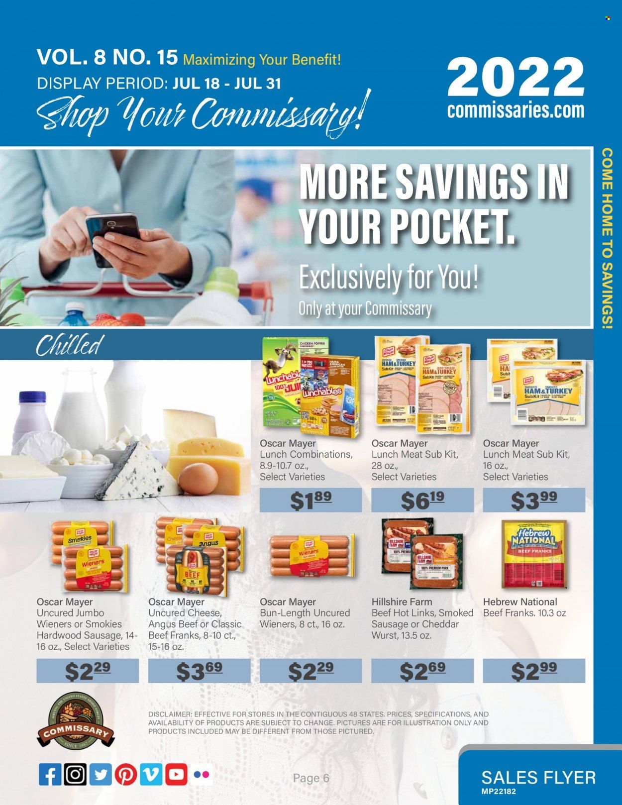 Commissary Weekly Ad Flyer July 19 to July 26