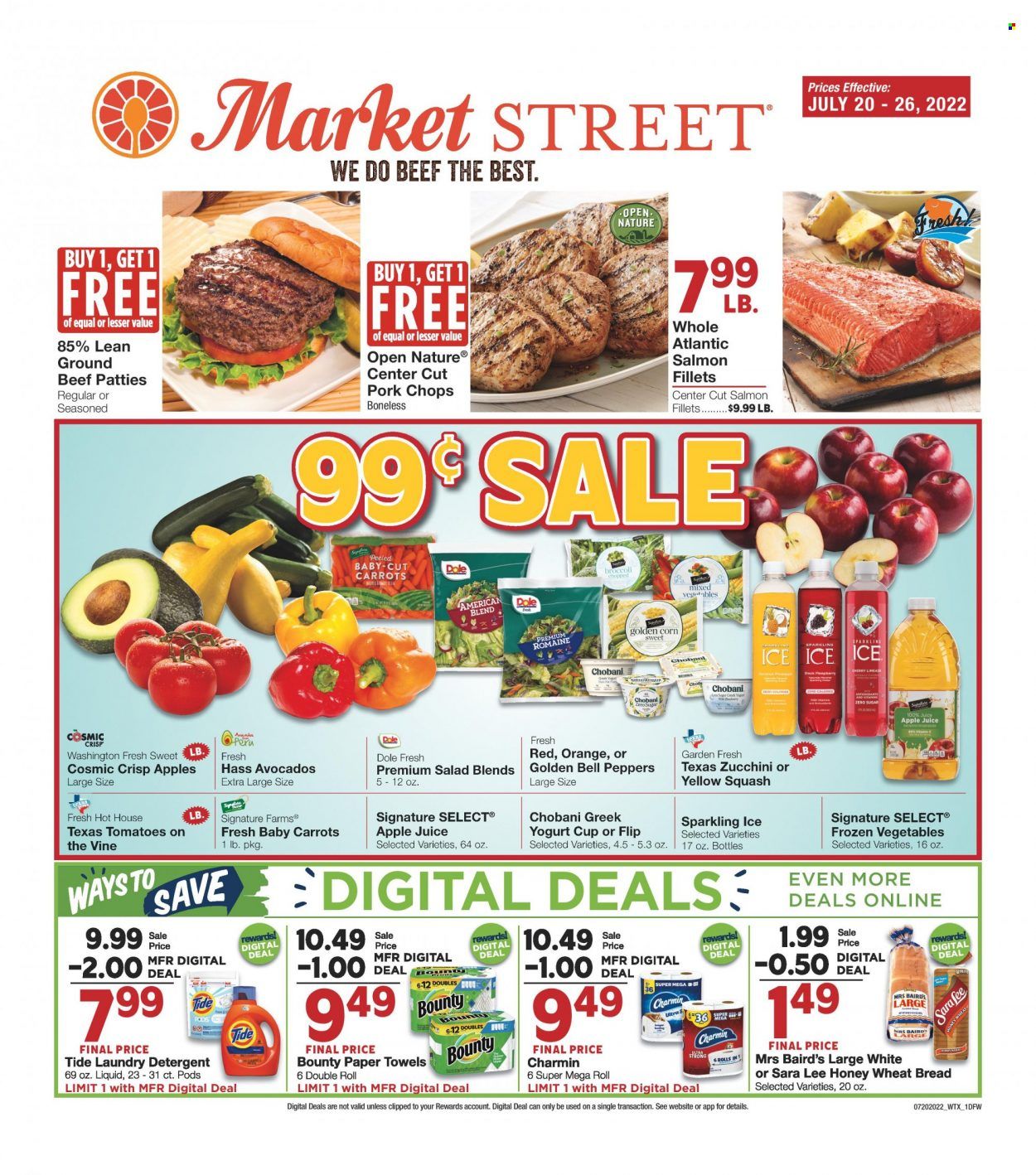 Market Street (NM, TX) Weekly Ad Flyer July 19 to July 26