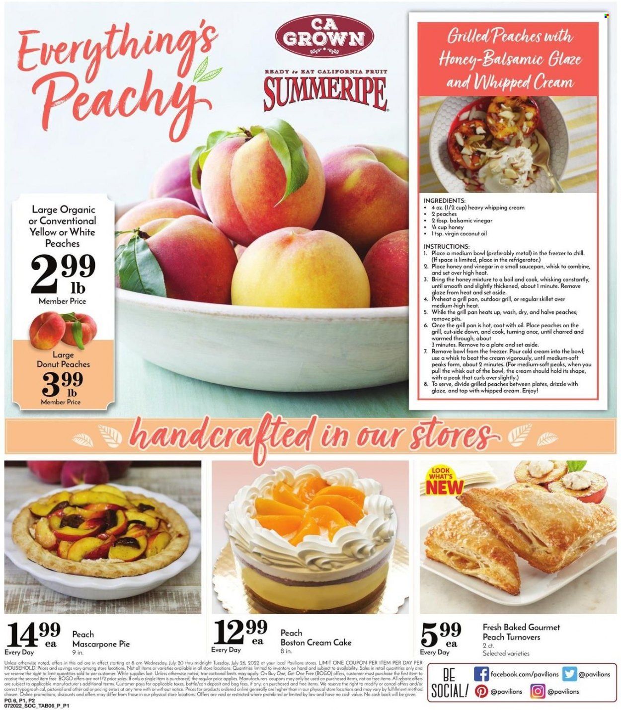 Pavilions (CA) Weekly Ad Flyer July 20 to July 27