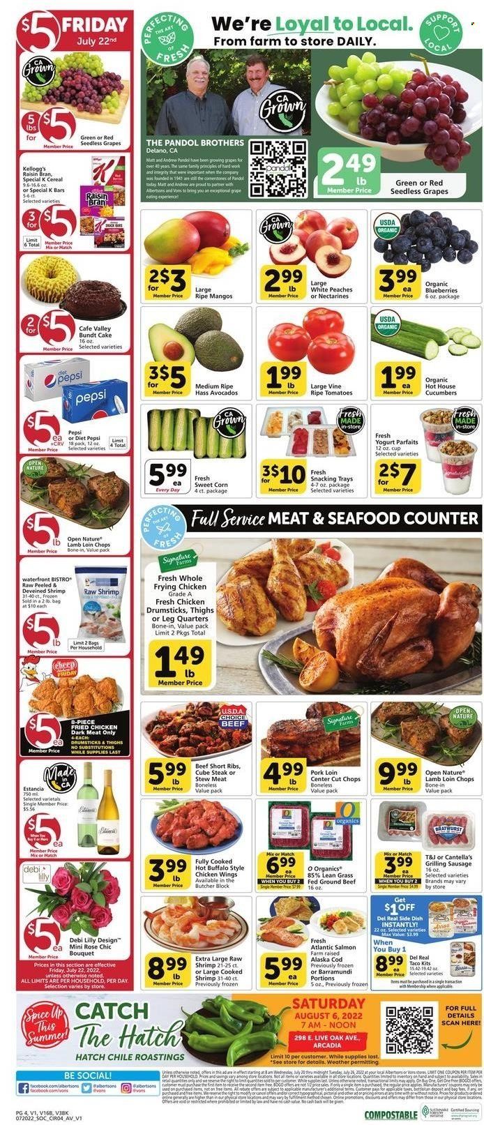 Vons (CA) Weekly Ad Flyer July 20 to July 27