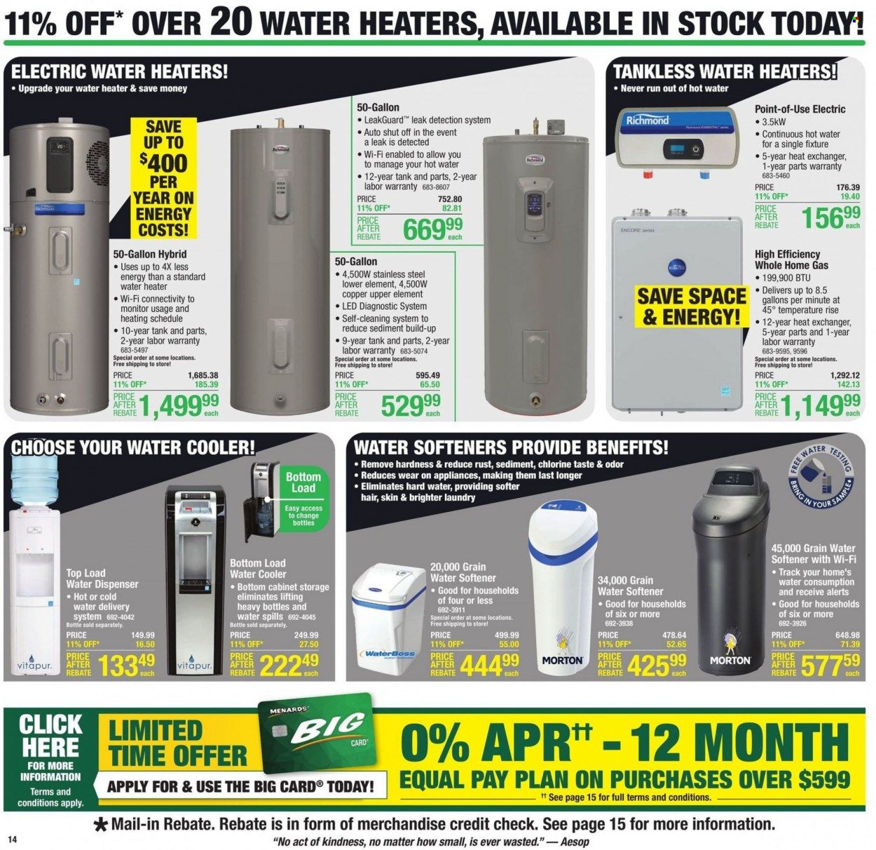 Menards Weekly Ad Flyer July 20 to July 27